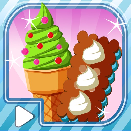 Frozen Smoothie Factory :  Ice Cream Scoop Dessert Builder Free Game for Kids icon
