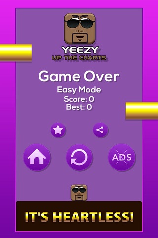 Up the charts! Yeezy Edition! screenshot 2