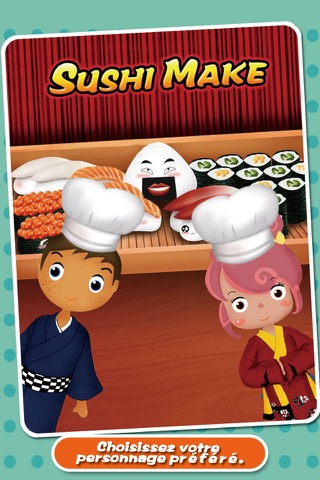 sushi maker Preschool kids games free screenshot 3