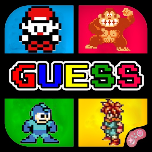 Trivia for Retro Games fans - Guess the Classic Old School Characters Icon