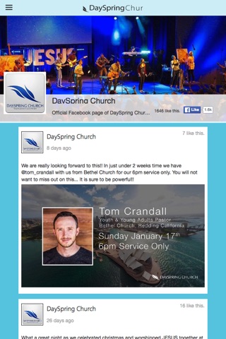 Dayspring Church Australia screenshot 3