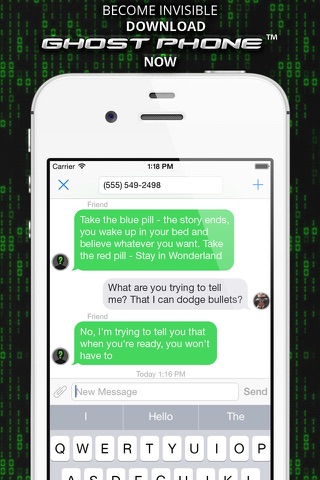 Ghost Phone - International Anonymous Unlimited Calls screenshot 4