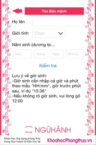 Bản Mệnh screenshot 2