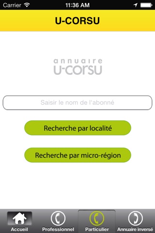 U-CORSU, l’annuaire Corse screenshot 4