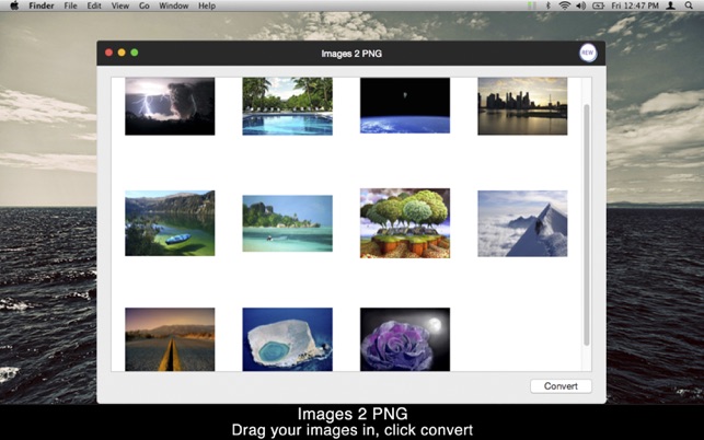 Images 2 PNG: Batch convert png, psd, bmp, tiff, gif and oth(圖1)-速報App