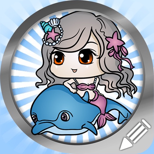 Draw And Paint Mermaids icon