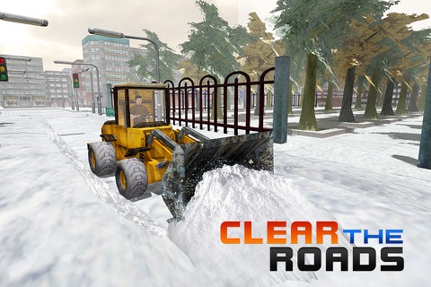 Snow Excavator Simulator 3D – Heavy truck operator game screenshot 4