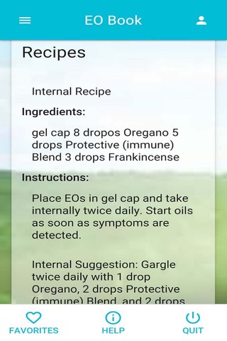 EO Book Essential Oils Recipes and Oils screenshot 2