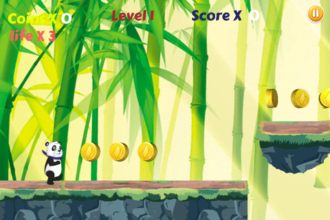 Panda Rush Free screenshot 2