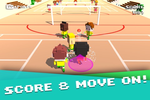 TV Sports Soccer - Endless Blocky Runnerのおすすめ画像4