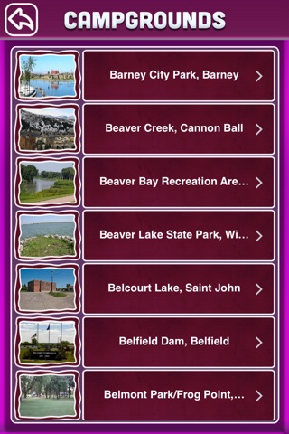 North Dakota Camprounds Offline Guide screenshot 2