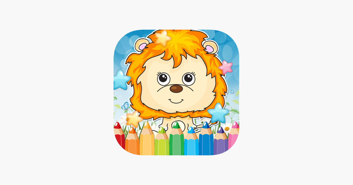 Download ‎Safari Animals Drawing Coloring Book - cute caricature art ideas pages for kids on the App Store