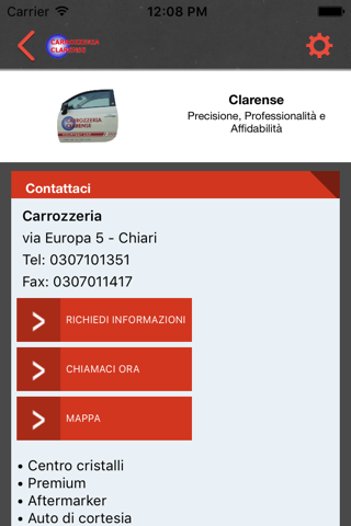 Carrozzeria Clarense screenshot 3