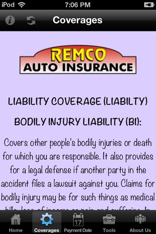 Remco Auto Insurance screenshot 2