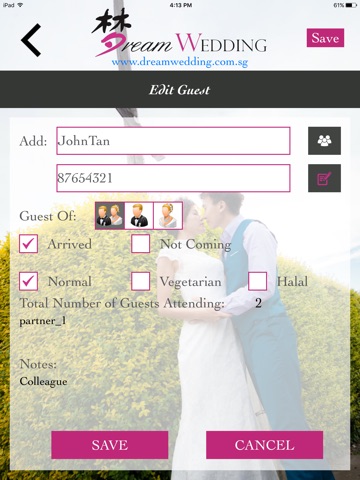 DreamWeddingSg screenshot 3