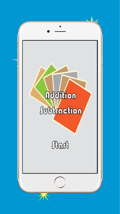 Addition and subtraction math facts flash cards for kids (0-9,0-18,0-100) 1.0.0 IOS -