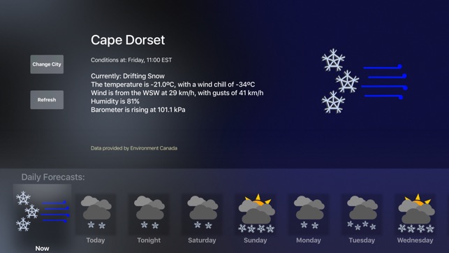 WeatherCanada EC(圖2)-速報App