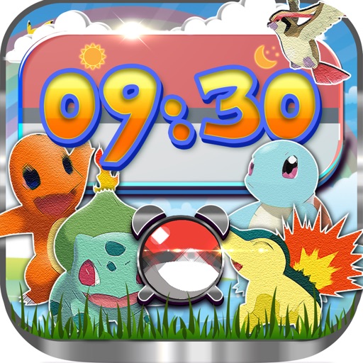 iClock – Manga & Anime : Alarm Clock Pokemon Wallpapers , Frames and Quotes Maker For Pro icon