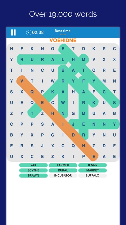 Word Search unlimited free: the amazing, funbrain and hard games screenshot-3