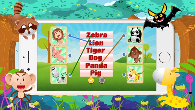 English is Fun Animals World for kids(圖2)-速報App