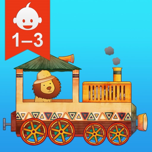 Safari Train for Toddlers Icon