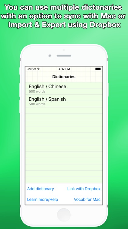 Vocab Lite - Learn and Improve Foreign Language Vocabulary screenshot-3