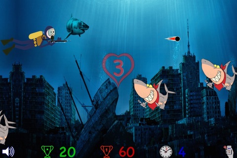 Shark Attack! Deep Sea Diver screenshot 4