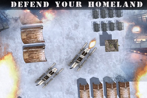 Snow Battlefield 3D – Warfare Snowmobile Battle Attack Game screenshot 4