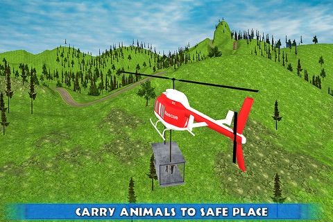 Helicopter Rescue Animal Transport screenshot 2