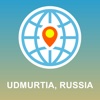 Udmurtia, Russia Map - Offline Map, POI, GPS, Directions