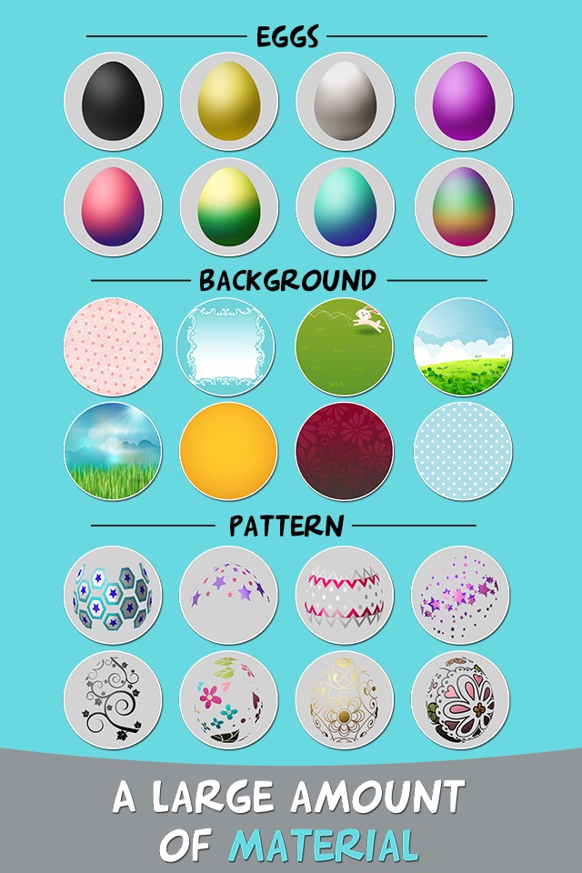 Easter Egg Painter - Virtual Simulator to Decorate Festival Eggs & Switch Color Pattern screenshot 4