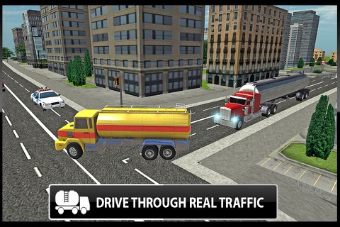 Transport Oil 3D - Cruise Cargo Ship and Truck Simulator screenshot 2