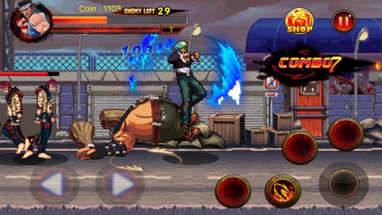 Street of Kombat - Kung Fu Battle Free: new rockman style half life arcade wrestle game