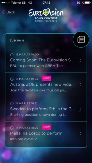 ESC Stockholm 2016(圖3)-速報App