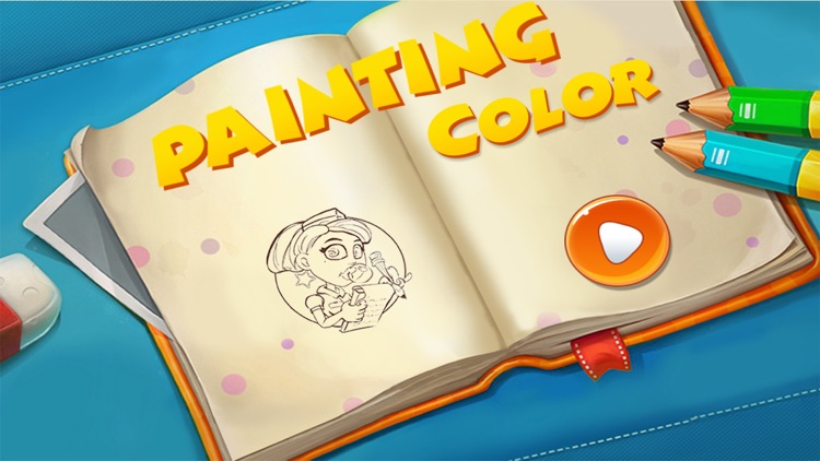 Children’s color drawing board