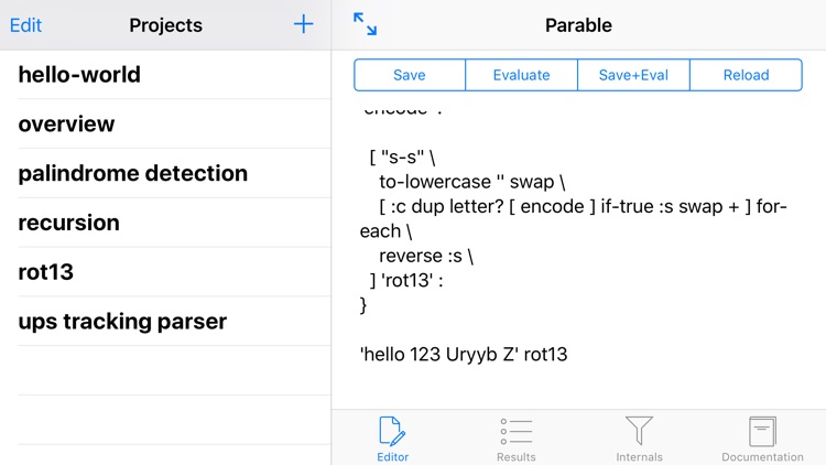 Apologue Programming Environment