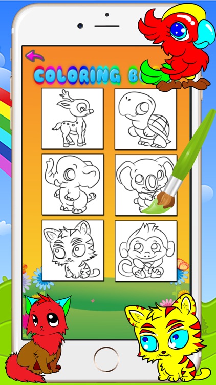 Animal Coloring Books - Drawing Painting  Games For Kids