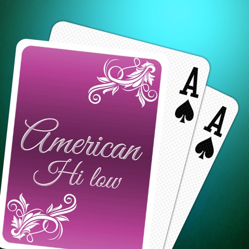 American Hi-Lo Card Party Saga Pro - Good casino gambling game iOS App