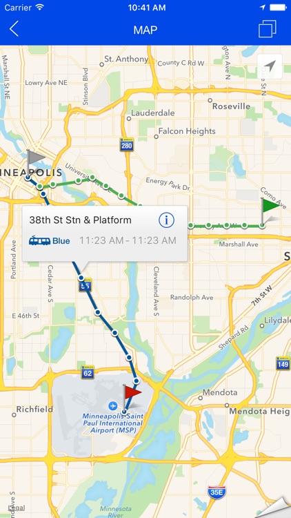 ezRide Minneapolis MetroTransit - Transit Directions for Bus, Train and Light Rail including Offline Planner