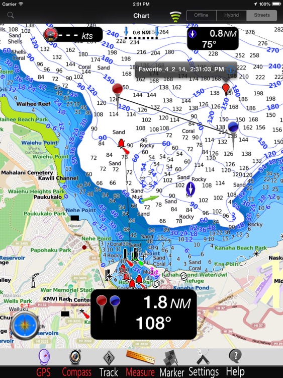 Hawaii GPS Nautical Charts Pro