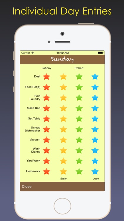 Chorzee - Kids' chore tracking made simple!