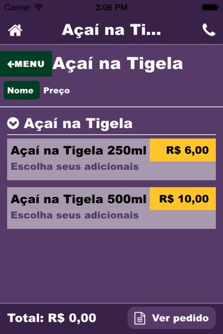 Açaí Lindéia screenshot 2