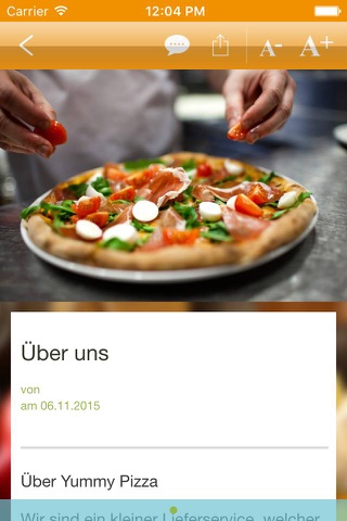 Yummy Pizza Landshut screenshot 2