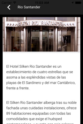 Silken Rio Santander screenshot 2