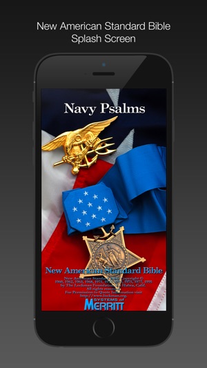 Navy Psalm Daily Quotes NASB