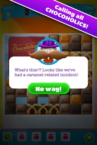 Choco Blocks: Chocoholic Edition Free by Mediaflex Games screenshot 4