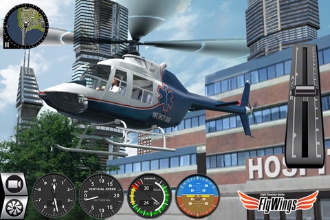 Helicopter Simulator Game 2016 - Pilot Career Missions screenshot 3