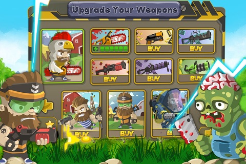 Anti Zombie Gunner Team screenshot 2