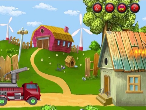 Fight Fires @ Fire Truck And Firemen:Heavy Traffic Congestion Is Reasoning Puzzle Games For Kids,Free HD! screenshot 2