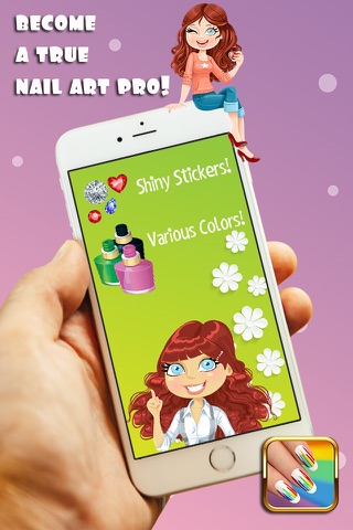 Cute Nail Design for Girls – Virtual Beauty Salon with Pretty Manicure Makeover Ideas screenshot 2